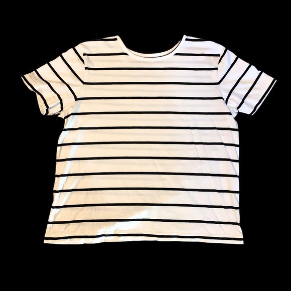 Summersalt Monochrome Striped Short Sleeve Tee - Picture 3 of 3